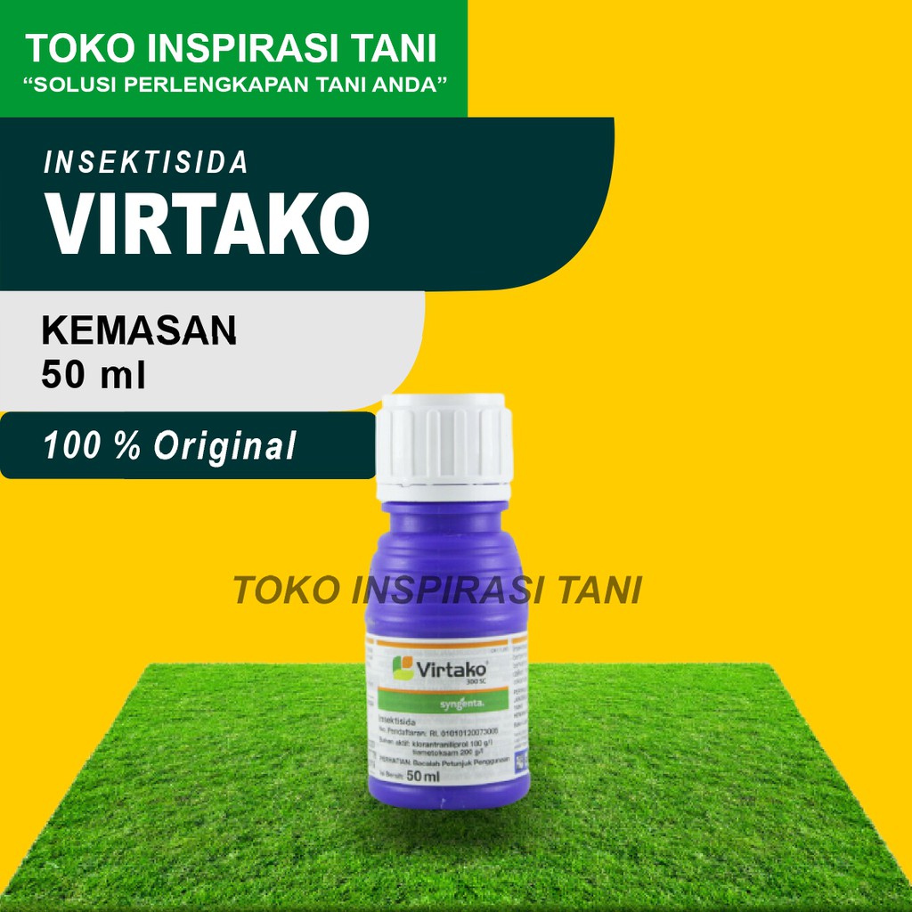 Insekisida Virtako 300SC 50 ml/Virtako Insektisida 50 ml/Obat pengendali hama padi/virtako 50ml