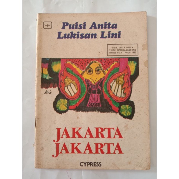 buku puisi jadul - buku bekas perpustakaan