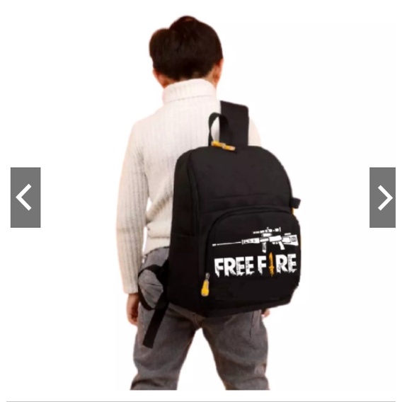 Tas Ransel Anak Sekolah Laki - Laki TK Paud Karakter Free Fire FREEFIRE