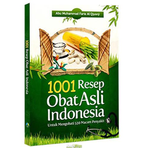 Buku 1001 Resep Obat Asli Indonesia