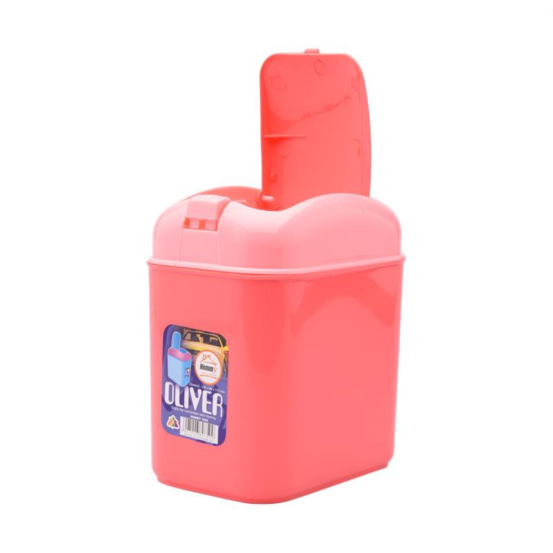 Tempat Sampah Mobil Warna 1.4 L / Kotak Sampah Mobil Mini / Mobile Dustbin