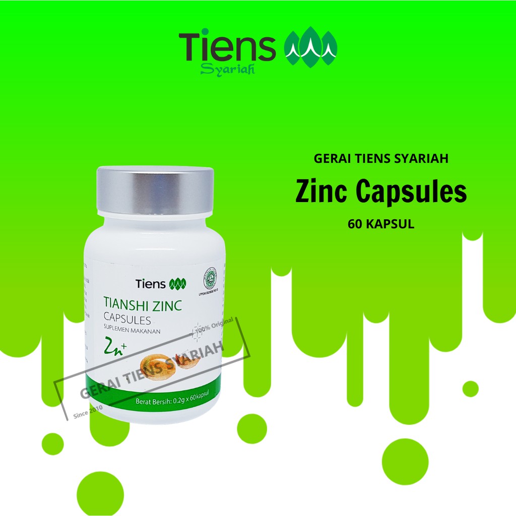"Tiens Zinc, Tiens Zinc Capsule, Tiens Zinc Peninggi Badan"