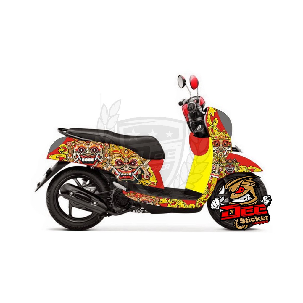 Decal Scoopy Barong Balinese Shopee Indonesia