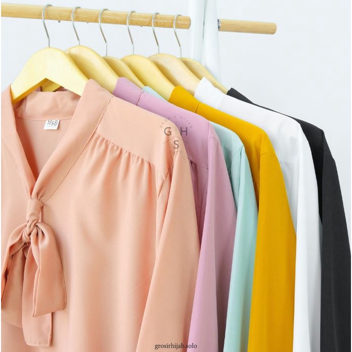 (MSB) BLOUSE VENNYA DAILY BLOUSE WOLFIS ATASAN WANITA