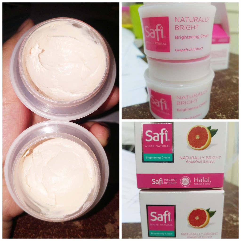 PAKET Safi White Natural Brightening Grapefruit