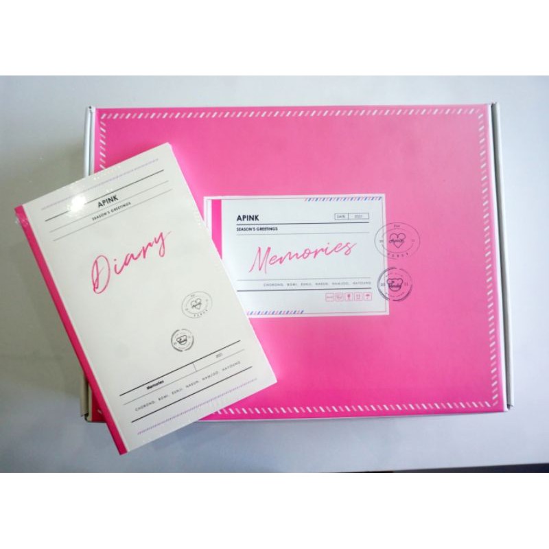 Open Sharing Season Greeting SG 2021 Apink poster calendar namjoo set