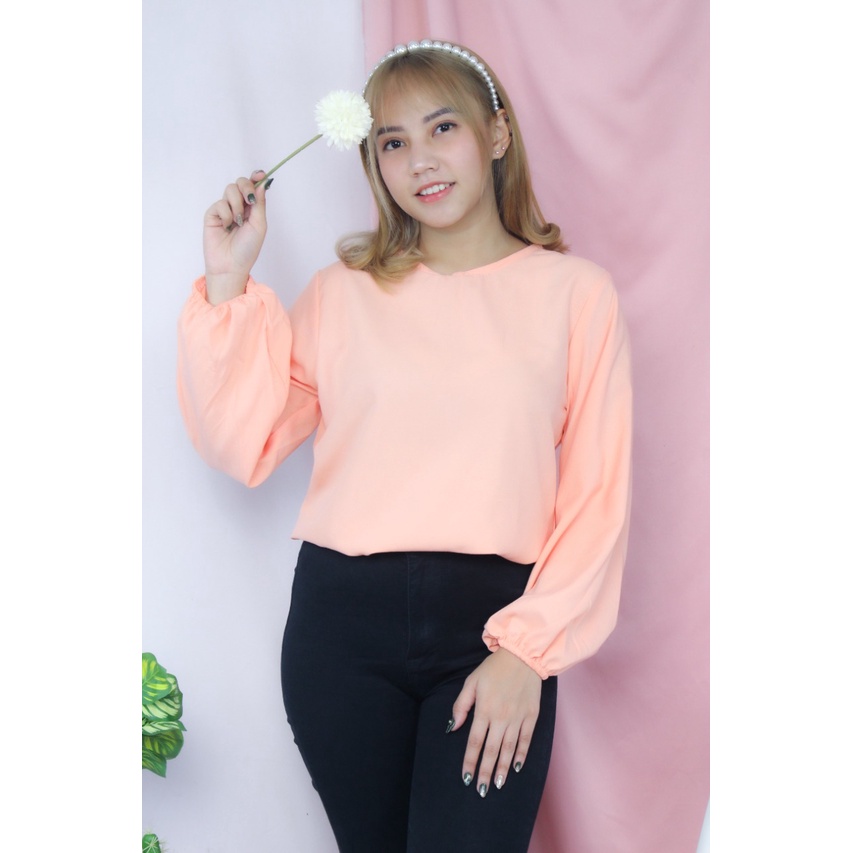RX Fashion - Diolin Top //Blouse Wanita -R2-SALEM