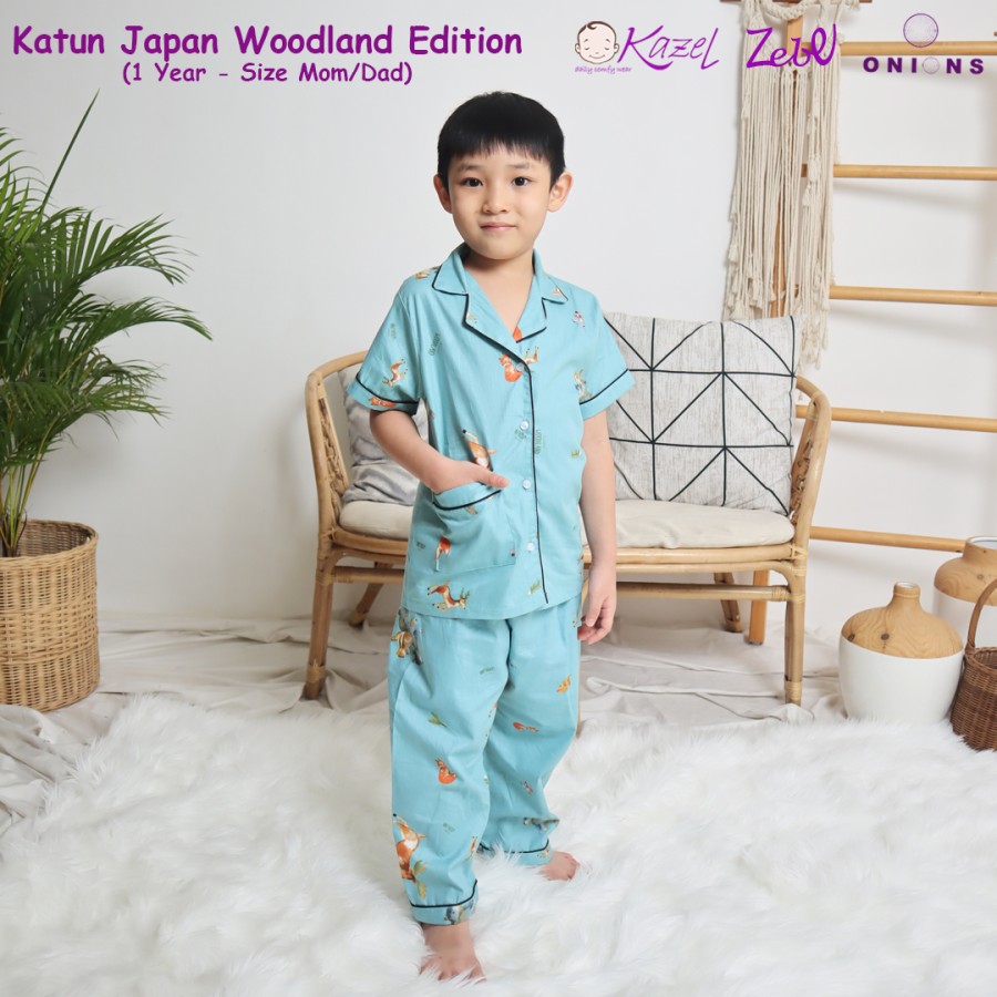 ZEBE - Luxury Piyama Katun WOODLAND EDITION