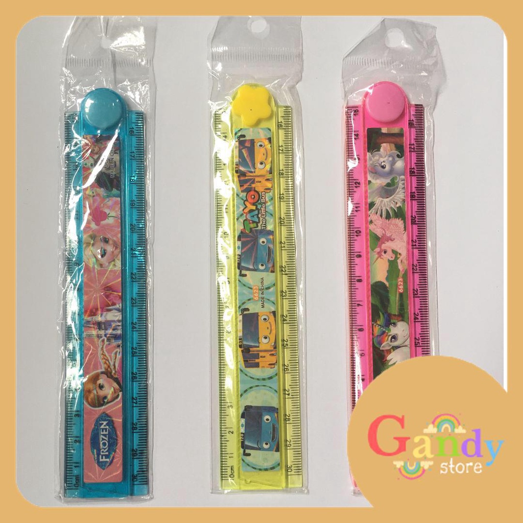 

Penggaris Lipat Motif Kartun 30 cm