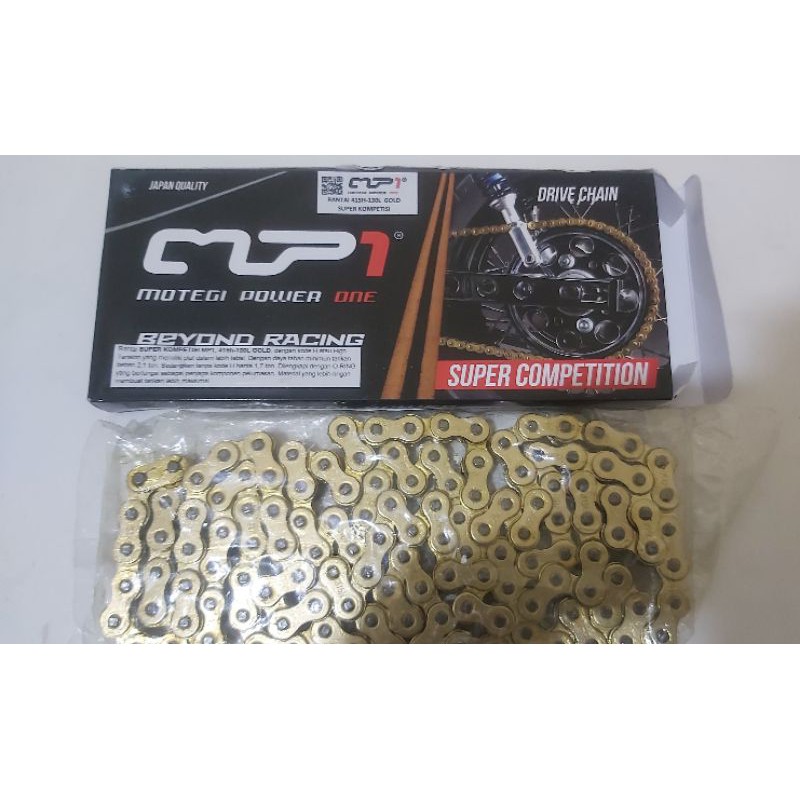 rantai 415 H 130 gold MP1 ORING O RING super kompetisi not SSS MOTO1 OSAKI TK JAPAN DLL