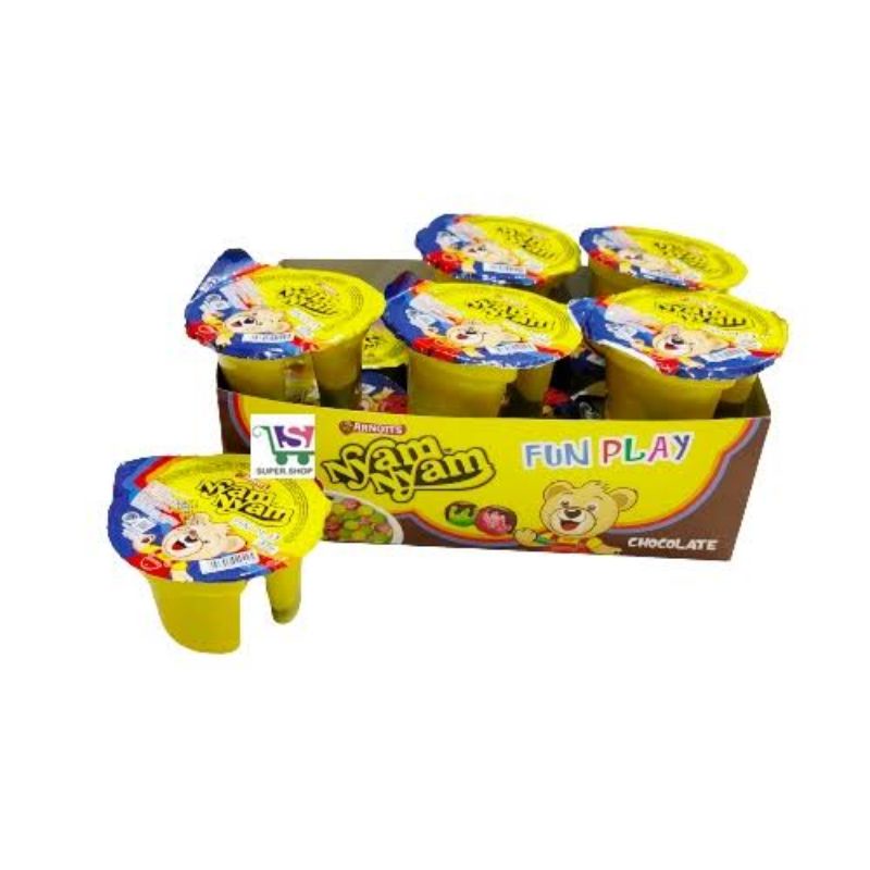 Nyam Nyam Bubble Puff Fun Play 12 x 11 gr