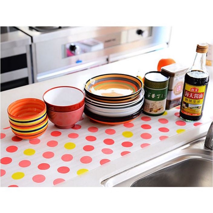 (NCS) ALAS Sebaguna 3M 3 Meter Untuk Alas Lemari Laci taplak Tatakan Meja 30CMX300CM