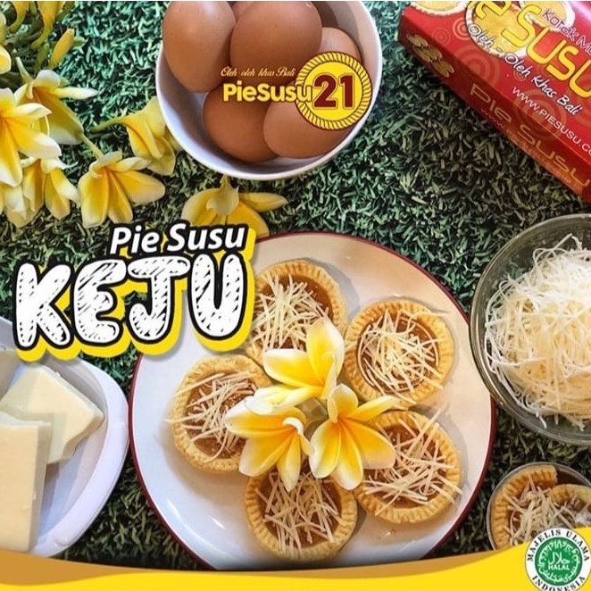 

PIE SUSU 21 BALI RASA KEJU ISI 9 PCS