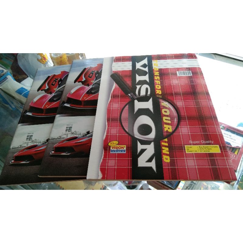

BUKU TULIS VISION B5 / BUKU BOXY