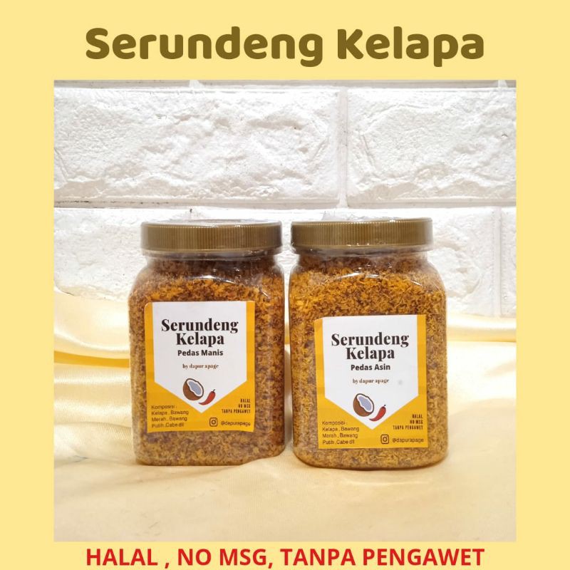 

SERUNDENG KELAPA || KELAPA OSENG || KELAPA SANGRAI || KELAPA BUMBU