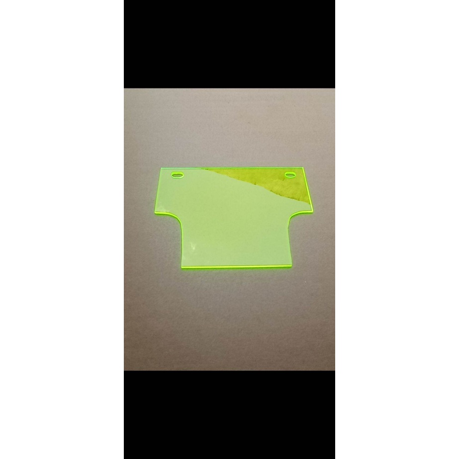 Mudflap Mika Akrilik Nmax new ijo stabilo