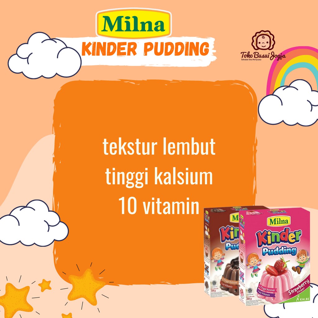 Promina Silky Puding 100 gram Agar MPASI Bayi Anak Strawberry Coklat Camilan Pudding