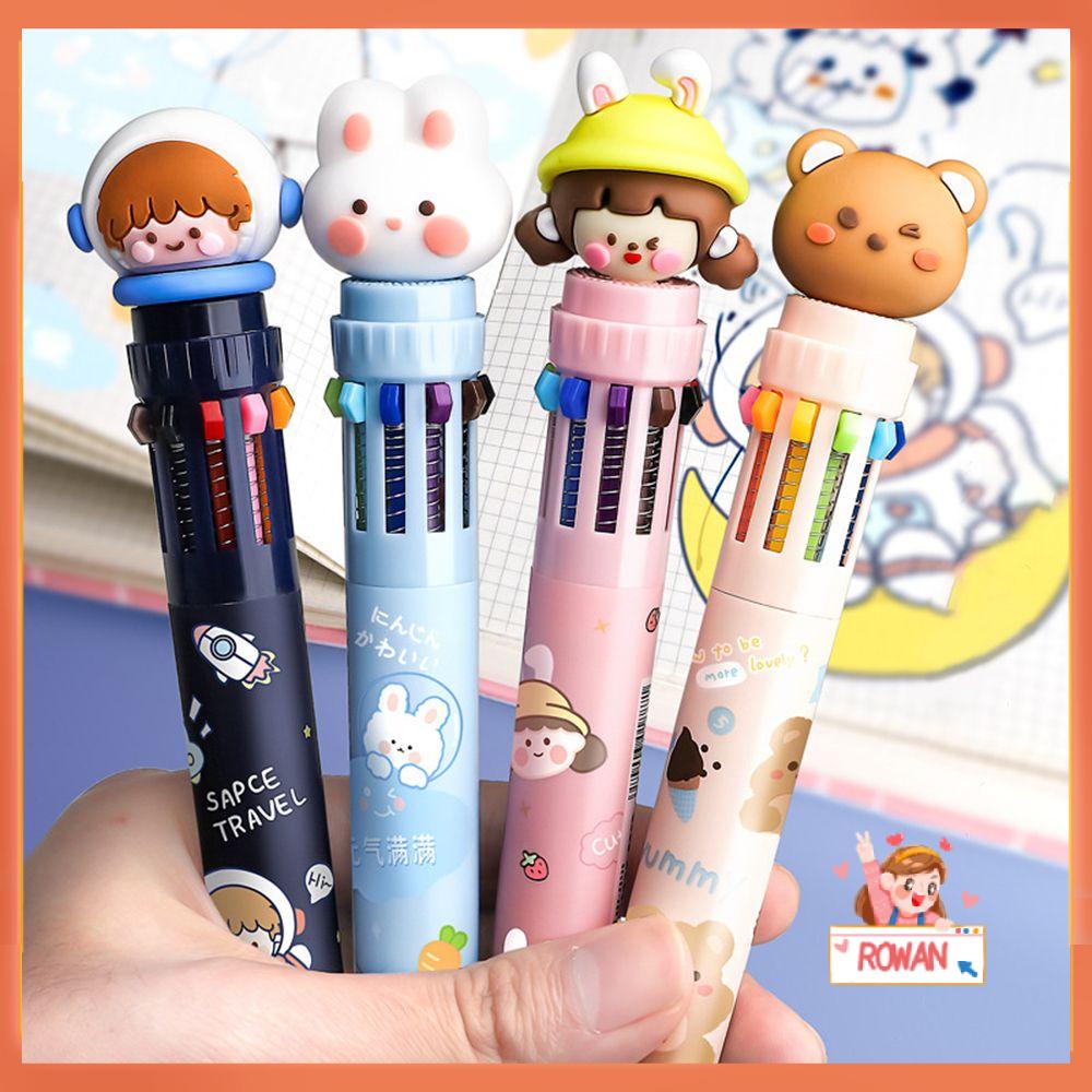 R-flower Pulpen Warna-Warni Bisa Diisi Ulang Untuk Kantor