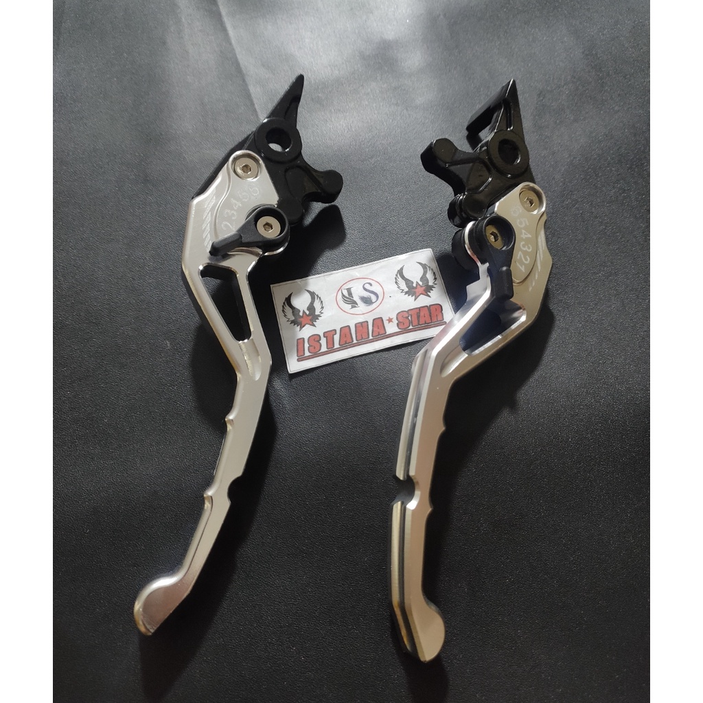 Handel Nmax Handle Tuas Rem Cakram Variasi CnC SILVER