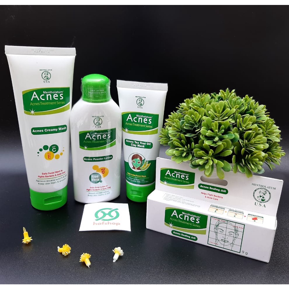 ACNES PointClear Acnes Sealing Jel Sport Care Starter pack 3in1 Acnes Clay Mask UV Tint