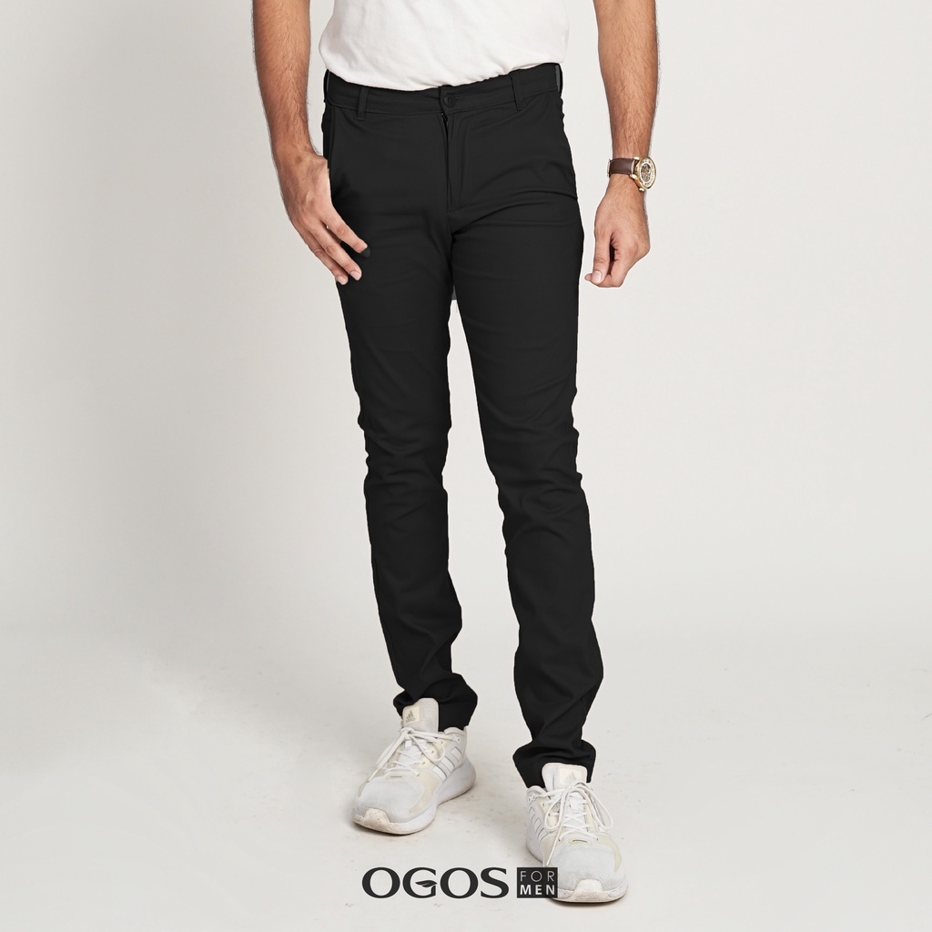 Celana Hitam Pria Premium by Ogos For Men