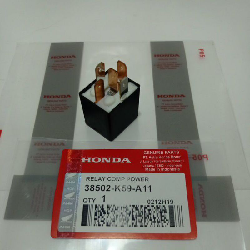 Jual RELAY KAKI 5 COMP POWER PENGISIAN PCX VARIO 125 150 OLD FI ES LED