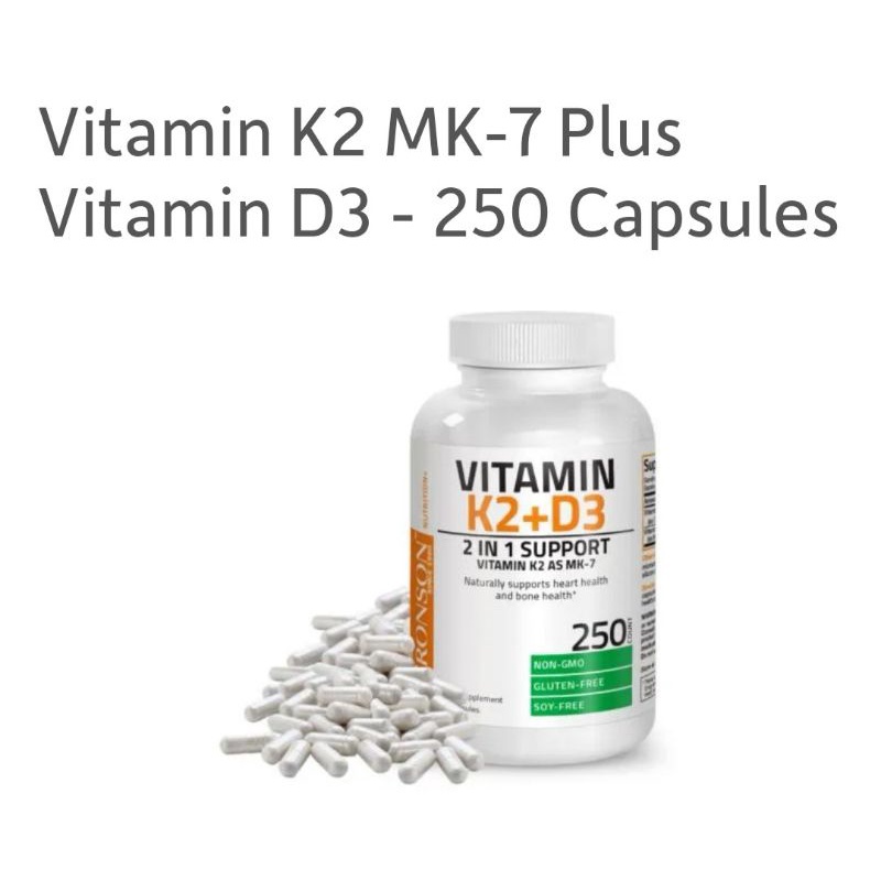 Bronson Vitamin D3+K2