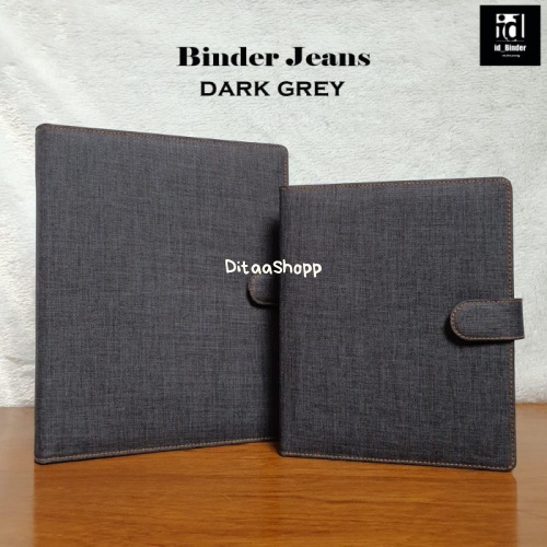 

Binder Levis Warna Dark Grey A5 Dan B5 - A5 048