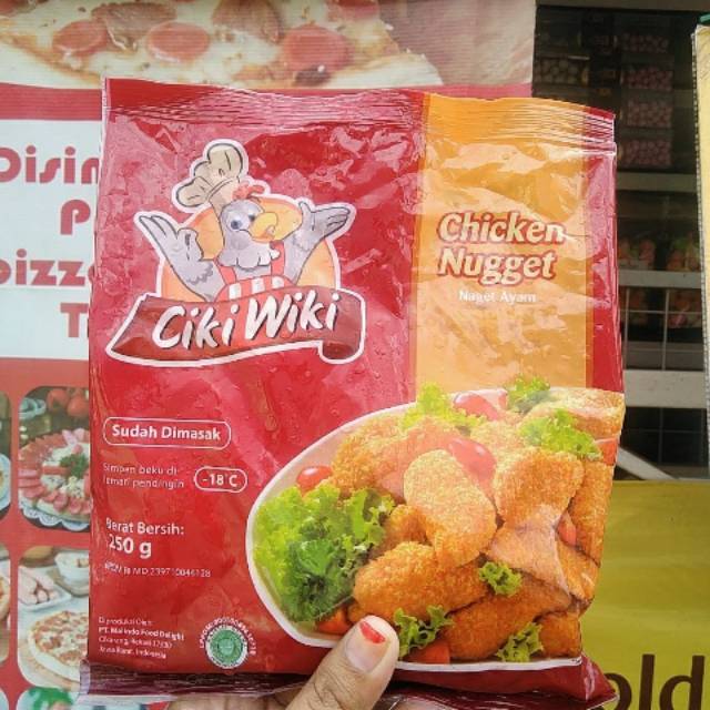 

Cikiwiki Chicken Nugget Ori 250gr