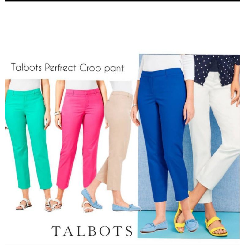 Talbots Perfect Crop | Celana panjang wanita murah | factory outlet | sisa export