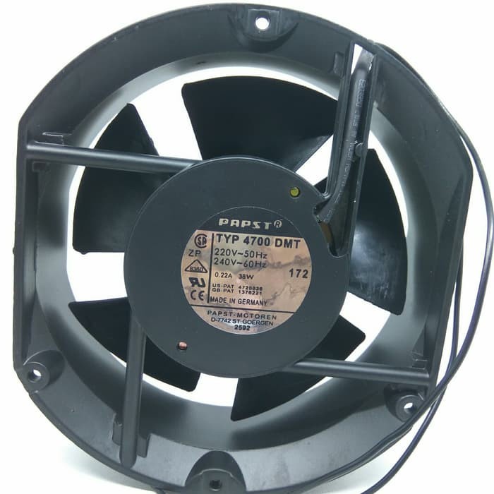 AXIAL FAN PAPST 6" OVAL FAN 6" INCH OVAL 220V