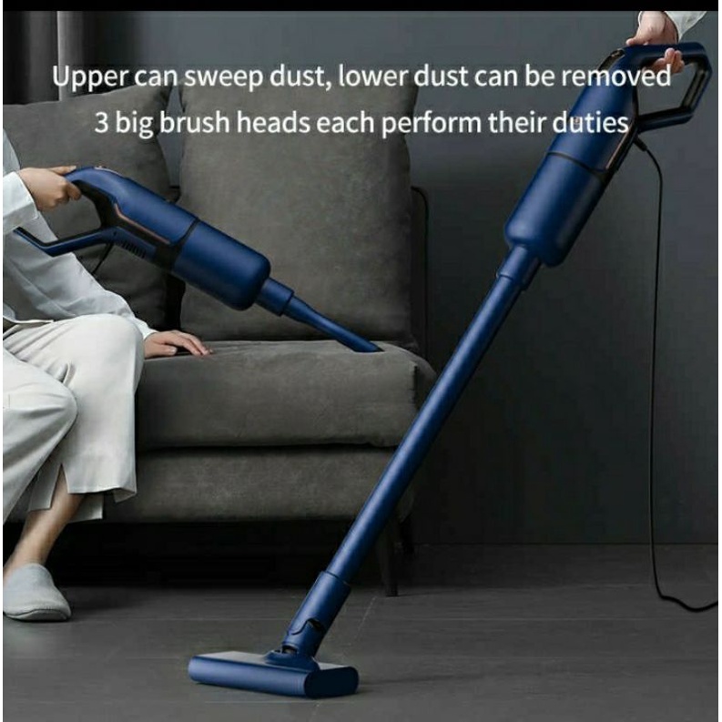 Deerma DX1000 Handheld Portable Vacuum Cleaner DX1000 Penghisap Debu Rumah Sofa Garansi Resmi