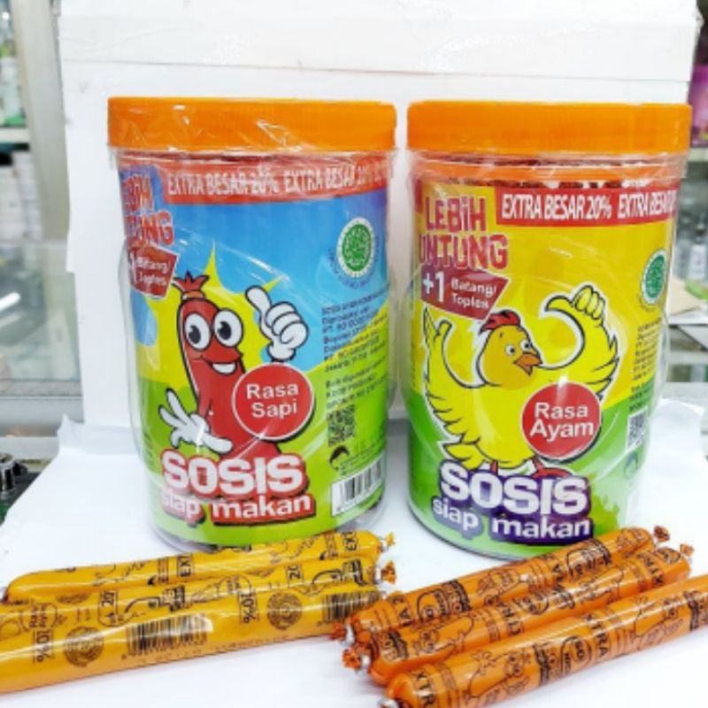 

sosis sonice + buble warp aman