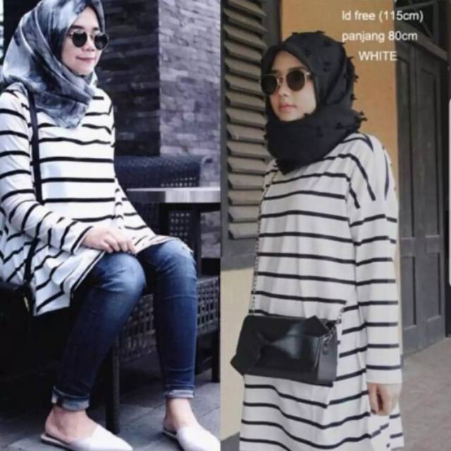 BH 176 Spandek salur jumbo ukuran XXL tangan panjang