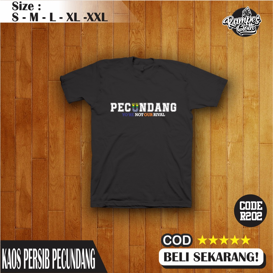 Kaos Distro PERSIB PECUNDANG Combed 30s Premium R202