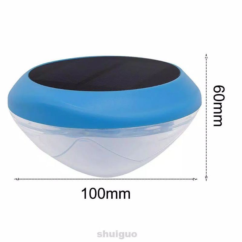 lampu kolam tenaga Surya terapung