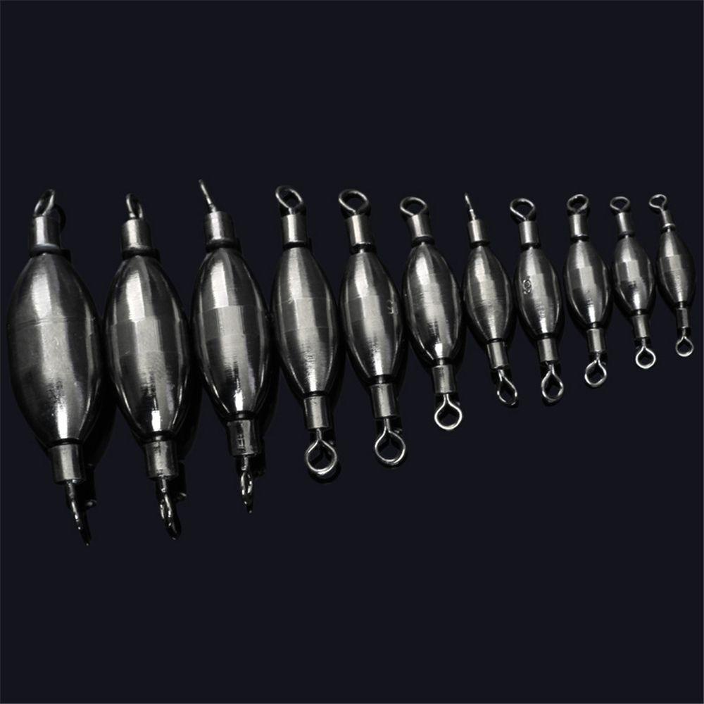 Nickolas1 Alat Pancing 5Pcs Tahan Lama Counterweight Putar Rolling Memancing Putar Sambung