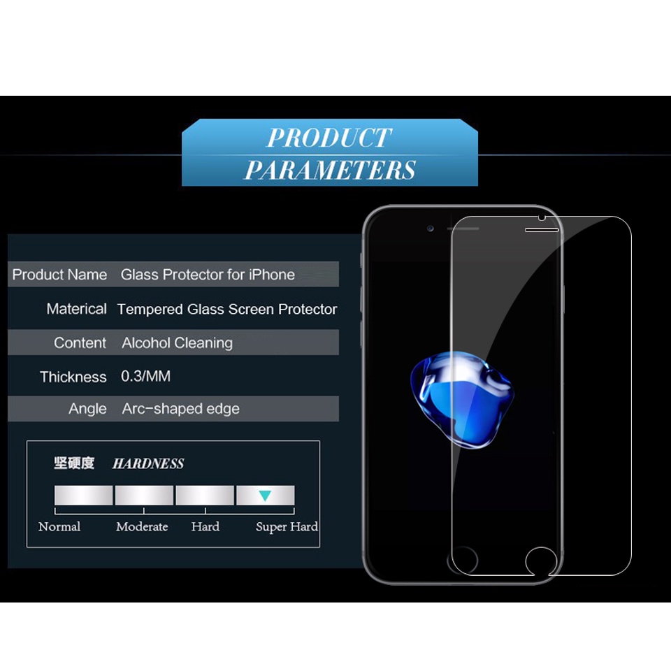 Pelindung Layar Tempered Glass Untuk iPhone 13 Pro MAX 11 Pro MAX 12 Pro MAX iX XS XR XS MAX 7 8 Plus 6 7 8 5s