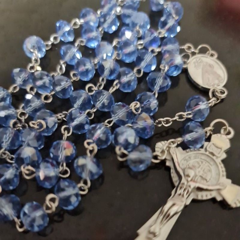 ROSARIO KRISTAL BIRU LANGIT