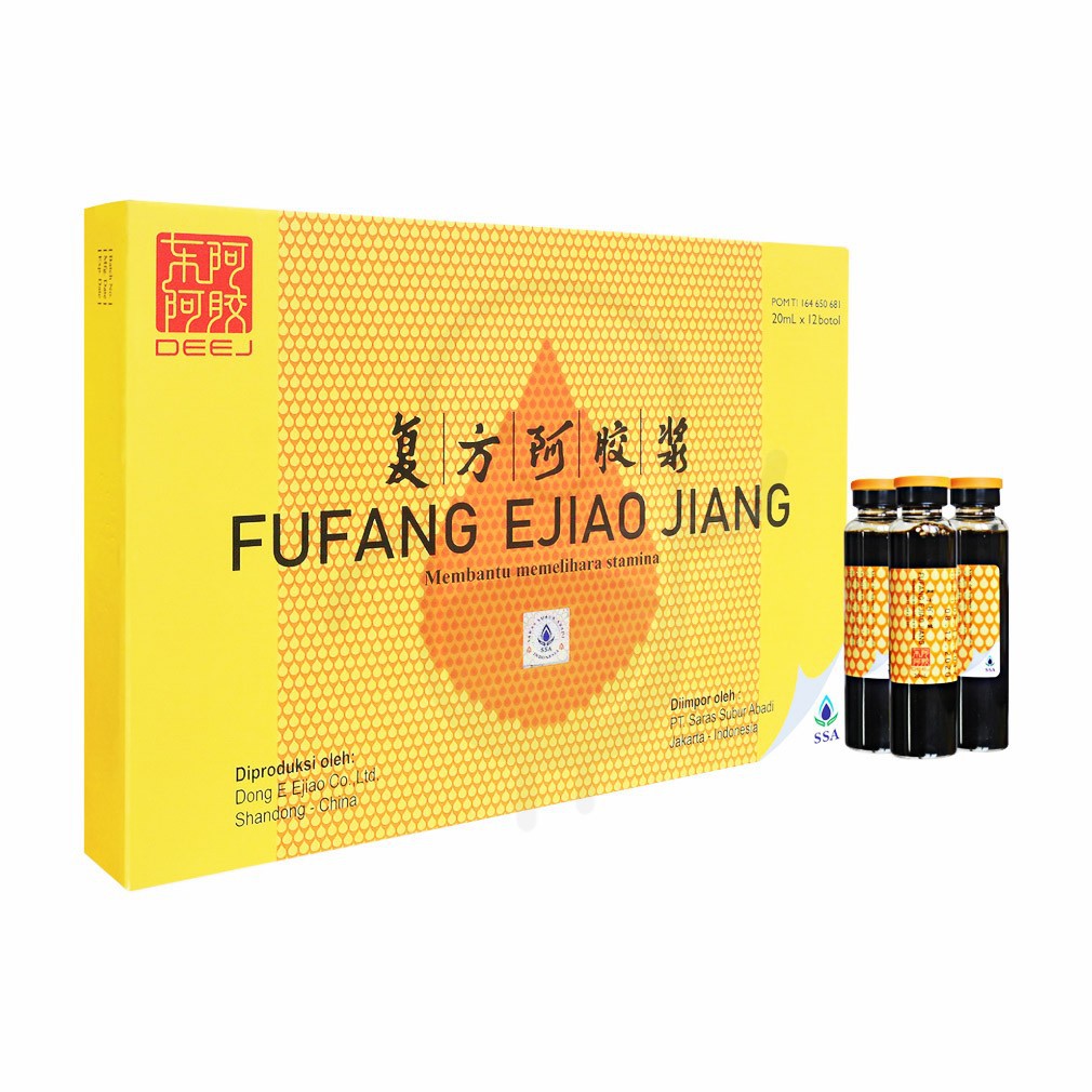 Fufang Ejiao Jiang 12 Botol 20 Ml Obat Demam Berdarah Menaikkan Trombosit Anemia Stamina Indonesia