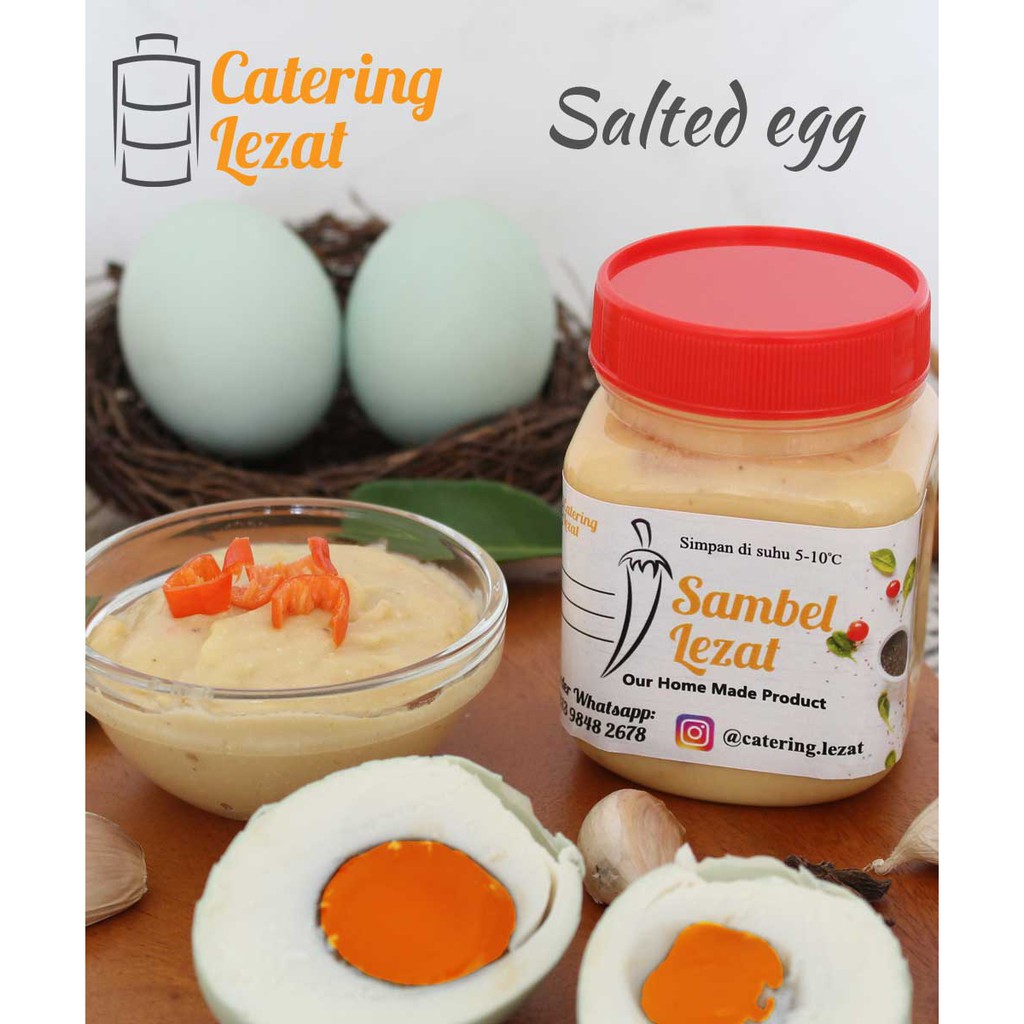 

Sambel lezat salted egg