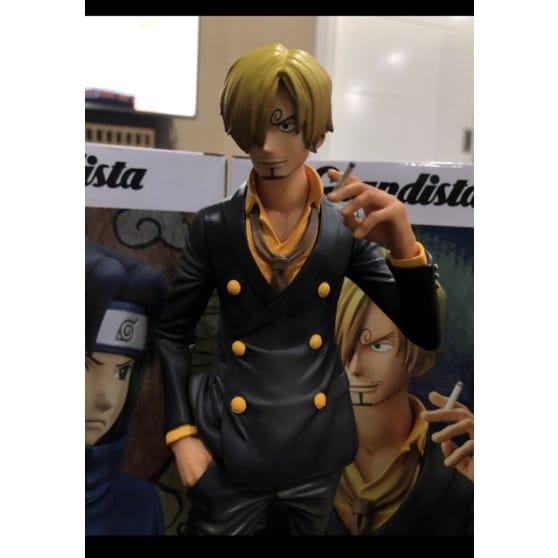 figure sanji black leg sanji attack one piece going marry big mom pop kumo figure
