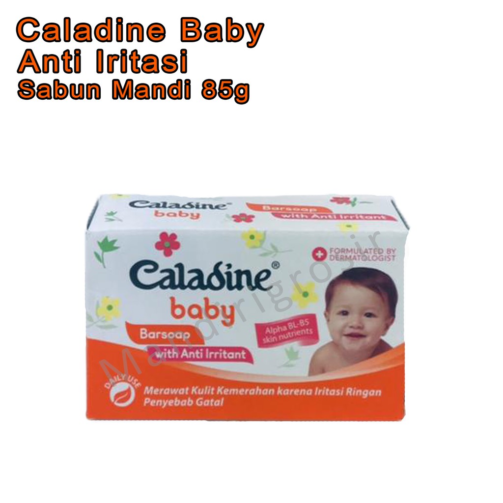 Sabun batang anti iritasi * Caladine baby * Barsoap with anti irritant * 85g