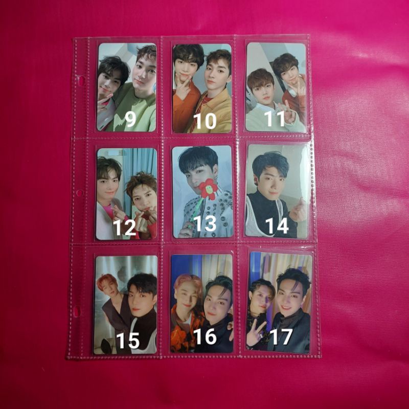 Official PC NU'EST Kim Jonghyeon Album JR Nuest Benefit Photocard The Nocturne, Romanticize Unit Spo