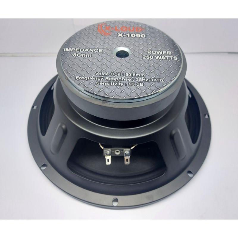 Speaker 10 inch X-1090 X- LOUD Middle Range