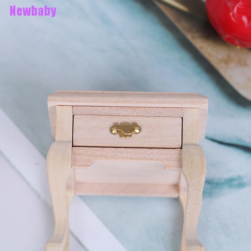 (Newbaby) Mainan Miniatur Lemari Kabinet Skala 1: 12 Untuk Aksesoris Rumah Boneka