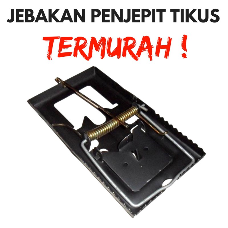 Perangkap Tikus Besi Tebal KZK Jebakan Tikus Penjepit Tikus MURAH HIGH QUALITY