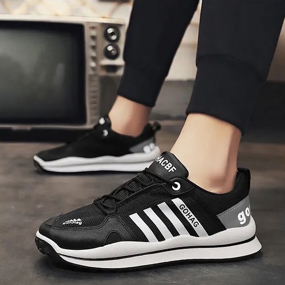 Sepatu Sneakers Pria Panarybody Original Import Sneakers Tali 2022 Sepatu Cowok Korea Style ukuran 39-44