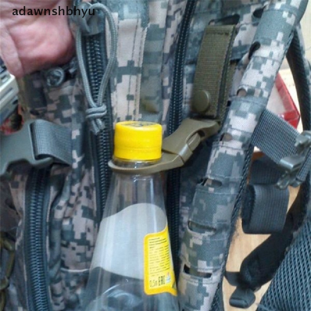 Adawnshbhyu Nylon Webbing Gesper Tempat Botol Air Klip Panjat Carabiner Sabuk Outdoor Tools