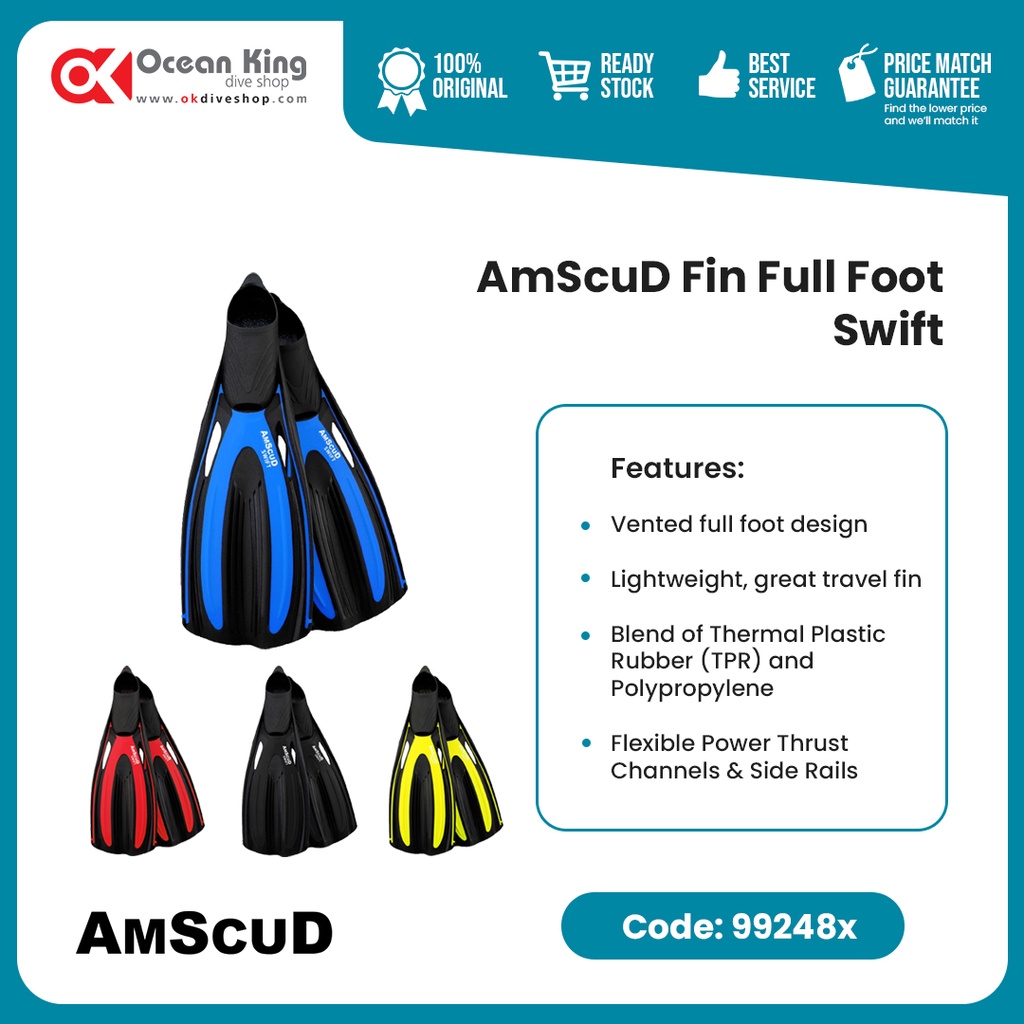 Fin Amscud FF Swift - Diving/snorkeling FIns